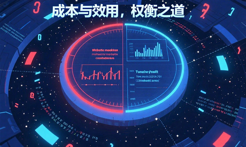 網(wǎng)站制作成本費用與功能效用的對比衡量