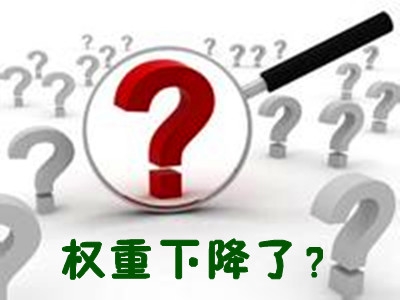網(wǎng)站降權(quán)