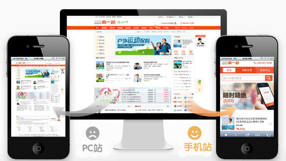 建PC網(wǎng)站就送手機站 2015我們就是這么任性